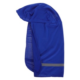 WOONEKY 2 Pcs Riding Long Tail Hat Face Mask Ski Welding Hood Accessories Wrestling Headgear Youth Capuchas para Soldadores Sun Shade Sleeve Winter Mask for Men Ski Mask for Men Doctor Hat Blue