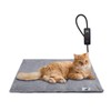 Toozey Pet Heating Pad, 6 Adjustable Temperature Dog Cat Heating