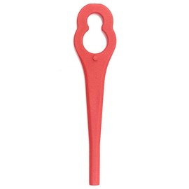 Pack of 100 Replacement Blades Compatible with MASKO/LUX-TOOLS A-RT-20/26 Cordless Grass Trimmer, Plastic Blade for Grass Trimmer MASKO/LUX-TOOLS
