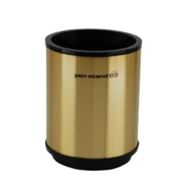 Pen Holder for Desk, Makeup Brushes Cup, Pencil Holders, Office&Home Organizer (Gold)