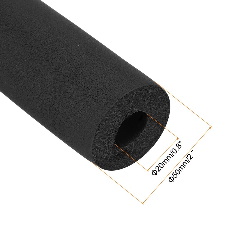 sourcing map Foam Tubing for Handle Grip Support, Pipe Insulation
