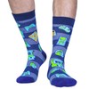 PanPacSight Gaming Socks for Men, Fun Mid-Calf Socks with Game