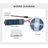 TOPXCDZ WS2811 2835SMD 24V DC Running Water LED Strip Flowing