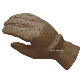 CHURCHILL GLOVE PUNCHING CA WALNUT L