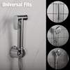Handheld Shower head Holder - All Metal - Adhesive and