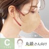 [新宜実業] マスク 不織布マスク 立体マスク 3Dマスク 血色マスク 小顔 20枚 不織布 不織布マスク