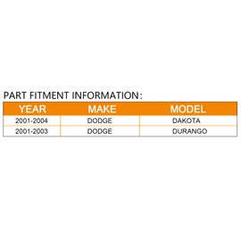 BRTEC 700071 HVAC Blower Motor with Fan Cage fit for Dodge Dakota 2001-2004, for Dodge Durango 2001-2003 Blower Motor Assembly 4885669AC 615-00614