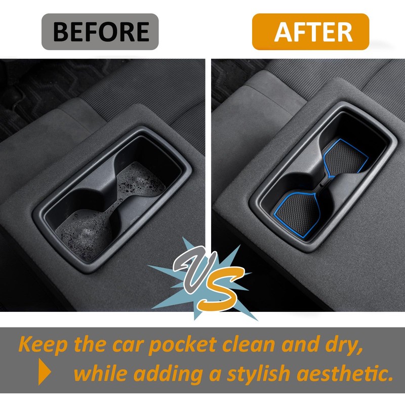 TOPINSTALL Accessorize Interior Liners Compatible with 2019-2024 2025 Toyota RAV4