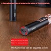 Torch Lighter - Refillable Butane Lighter with Adjustable Flame, Windproof