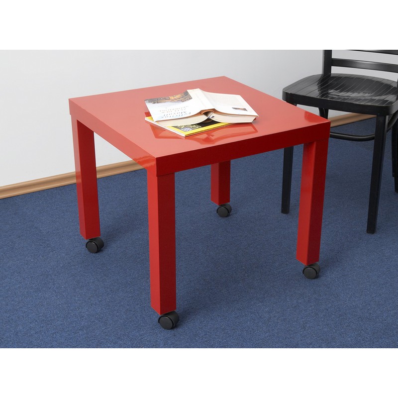 Master double rollers, 42 x 42 mm plate, plastic wheels,