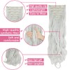 DODOING 24 Inch Clip in Hair Extension 7Pcs 16 Clips