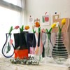 BLOFLO Collapsible Flower Vase, Foldable Vase, Expandable Vase, Plastic Flower