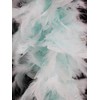Luxury ICY Blue Turquoise Feather Boa - 80g - 180cm