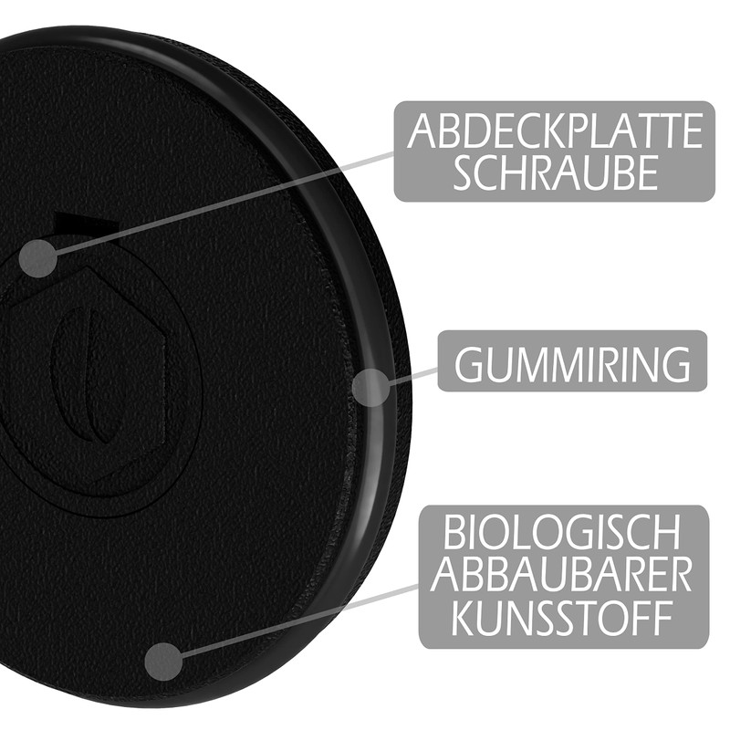 Clara Coffee Wall Mount Invisible Black The Bracket is Suitable