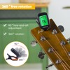 AARVI Clip On Guitar Tuner for All Instruments, Acoustic/Electric Guitar,