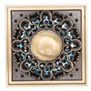 Floor Drain Metal Squared Retro Style Water Drainage Shower Drain