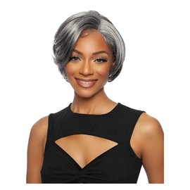 Mane Concept Red Carpet Synthetic Layered Bob Deep Part HD Lace Front Wig - RCMS281 LENTI (44)
