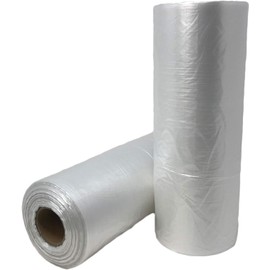 RoyalNa 14" x 20" 330 Bags/Roll Plastic Food Storage Bags, for Vegetable Fruits, Bread, Food Storage (4 ROLLS, 14" X 20")