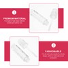 Ipetboom Clear Container 12 Pcs Transparent Lip Gloss Tube Vial