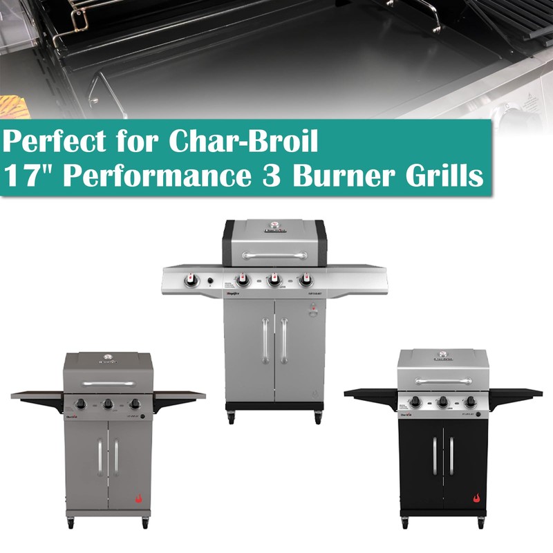 Full Size Griddle Inserts for Char-Broil Performance Convective 3 Burner