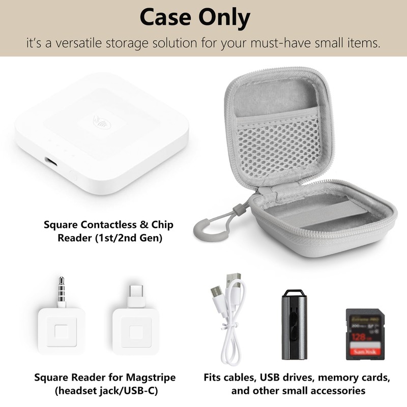 Linpr Card Reader Case for Square Contactless & Chip Reader