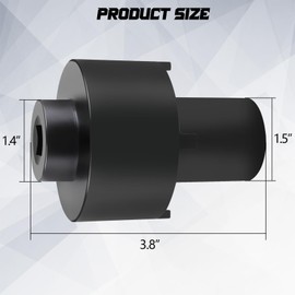 1083 Hub Removal Tool Castellated Socket for Ford Transit 150, 250, 350 RWD 2015-2024, High Torque 1/2" Drive Rear Axle Bearing Spindle Nut Wrench, Replaces 205-1007