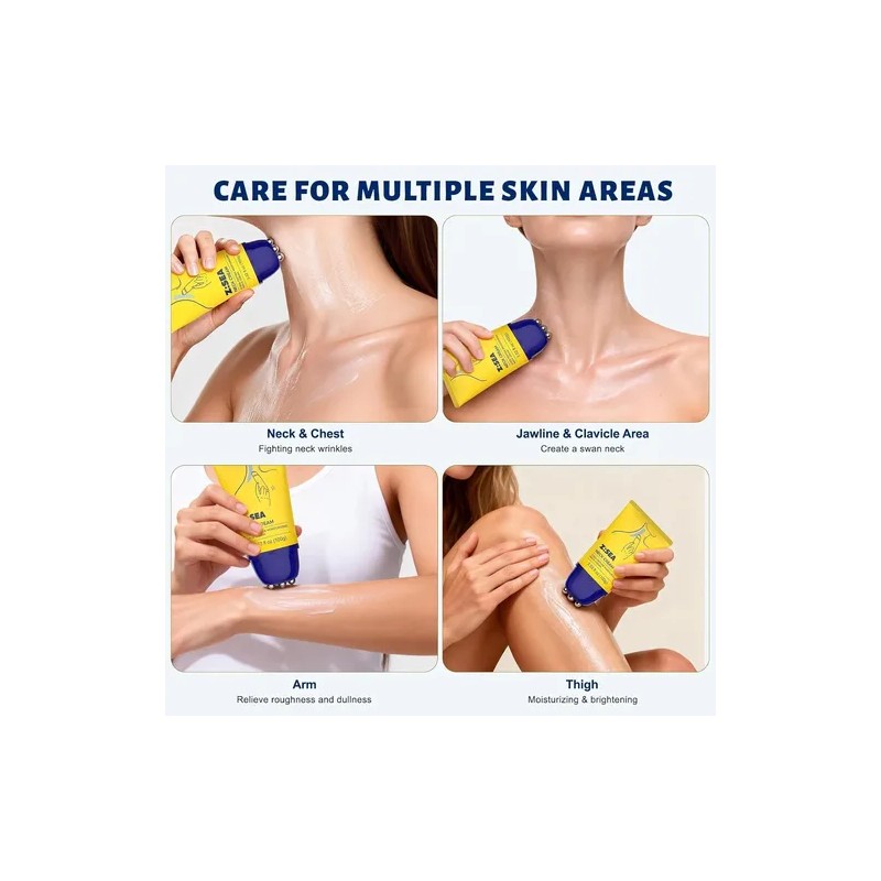 Zsea Crema Reafirmante Cuello Con Rodillo Antienvejecimient