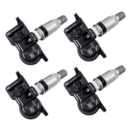 Cheriezing Pre-Programmed Tire Pressure Monitoring Sensor Compatible with Select Toyota Lexus Models 4runner Avalon Camry Corolla Mirai Sequoia Tundra Venza ES250 ES350 RX350 RX450h 315MHz 4 PCS