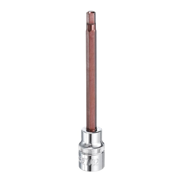 QUARKZMAN 7/32 Inch Hex Bit Socket 3/8 Inch Drive SAE