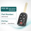 Key Fob, Keyless Entry Remote Control Compatible with Honda Odyssey