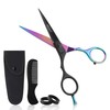 HB DOT Professional Mustache Scissors, 5.5 Inches Mustache and Beard