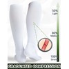 +MD 3 Pairs Compression Socks for Women & Men, 8-15mmHg