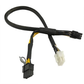 GinTai 0N08NH Replacement for Dell R720 R730 R7910 GPU Power Cable 9H6FV Riser to GPGPU 09H6FV