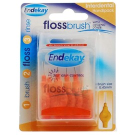 Endekay Interdental Flossbrush Orange