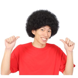 Katsurand Afro Black Wig