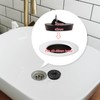 MAIXINNEW Bath Plug with Chain 45mm, Rubber Floating Bath Tub