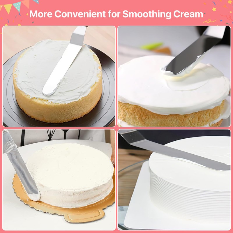 Icing Decoration Gun Set, Stainless Steel Dessert Decorating Syringe Set,