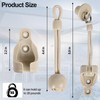 Universal 3-Pack Pull Ring end Cap,Replacement Shade Parts of Exterior