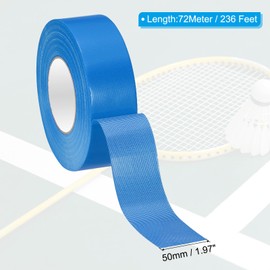 PATIKIL Pickleball Court Tape 2 in x 236ft, Pickleball Court Marking Kit for Indoor/Outdoor Tennis Volleyball Badminton Court, Light Blue