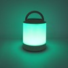 Solar Camping Lantern PP ABS Warm Light RGB Portable Hanging
