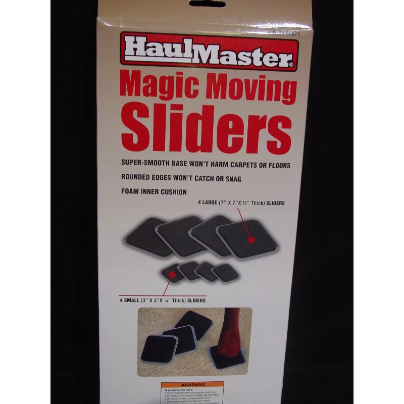 Haul Master Magic Moving Sliders Move Furniture without Men Slides