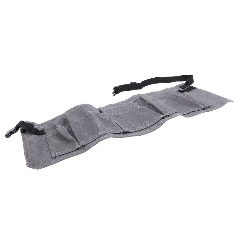 Tool Belt Pouch Grey Multifunctional Large Capacity Long Lasting Adjustable