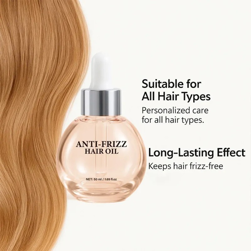 Aceite Capilar Anti Frizz 50 Ml Para Todo Tipo De