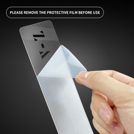 sdroceRyaM Vinyl Record Dividers A-Z Alphabet Category Tab Double-Side Plastic LP Separators for CD, Album Crate, Bookshelf Organizer (Horizontal, Size:LP)