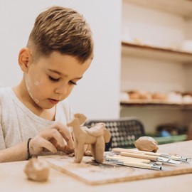 UUSYCUN 22PCS Wooden Clay Tool Set, Double-Head Pottery Sculpting Tools, Ceramic Modeling Tool for Carving, Molding, Cutting, Trimming, Pottery Wheel, Crafting Supplies, Beginners, Adults, Students