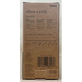 Allen + Roth Latitude 2 Brushed Bronze Toilet Paper Tissue Holder 2130343 -- NEW