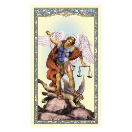 Prayer to Saint Michael  - Laminated Holy Card