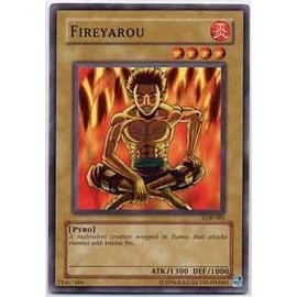 Yu-Gi-Oh! - Fireyarou (LOB-085) - Legend of Blue Eyes White Dragon - 1st Edition - Common