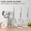 Onader Silicone Cooking Utensils Set of 15, Kitchen Utensils Set