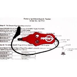 Rotary Ignition Spark Tester for lawnmowers, Go Karts, Boat Motors etc. 7731